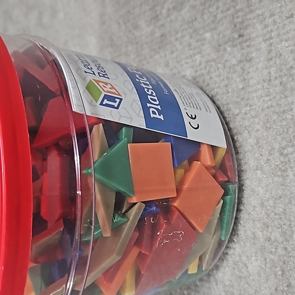 Learning Resources Plastic pattern blocks - Picture 3 of 6